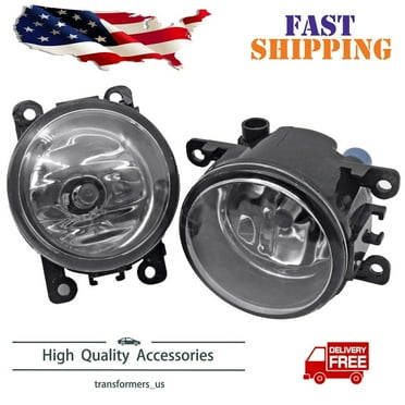 1 Pair Fog Light Fit For Ford Explorer 2011-2015 Front Bumper Lamp Driving Light