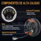 thumbnail image 3 of Faro Led Delantero Moto Ojos Ángel 5.75 Pulgadas Antiniebla, 3 of 8