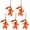 5 pcs, variant on Uv Color-Changing Duck Car Pendant, Cute Duck Creative Interior Decoration, Car Color Changing Roast Duck Creative Pendant for Cars, Bicycles, Indoor and Outdoor Pendant (5 pcs)