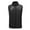 Black, variant on JURANMO Men's and Women's Heated Vest 9 Heating Areas 3 Temperature Adjustable Unisex Warming Heated Vest Full Zip Stand Collar Outdoor Jacket Deals of the Day Red XXXXL
