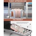 thumbnail image 2 of Large Travel Backpack for Women & Men, 40L Carry on Backpack for Airplanes, TSA Personal Item Travel Bag fits 17" Laptop, Waterproof Travel Essentials Airline Approved with 3 Packing Cubes, 2 of 5