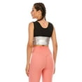 thumbnail image 4 of Mascarry Women Sauna Vest Sweat Tank Top Tights Hot Heat Shaper with Zipper Design, 4 of 8