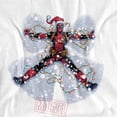 thumbnail image 2 of Deadpool Womens Snow Angels Christmas T-Shirt, 2 of 6