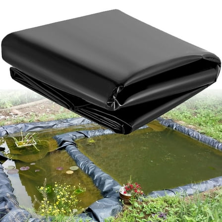 Heavy Duty 20x25 ft Pond Liner, 20 Mil LLDPE, for Fish Ponds, Waterfalls & Garden Ponds