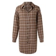 thumbnail image 4 of Clothing 2025 Super Soft Wrinkle Free Button Down Shirts for Women Formal Work Dress Blouses Tops Womens Button Down Shirts Boyfriend Long Sleeve Oversized Blouses Tops, 4 of 5