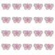 thumbnail image 1 of 20 parches termoadhesivos para reparar ropa, parches de bricolaje con patrón de mariposas, 1 of 8