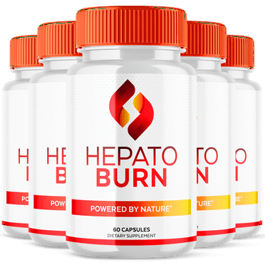 Hepato Burn Advanced Formula Pills Natural Formula Workout Support Supplement 300 Capsules
