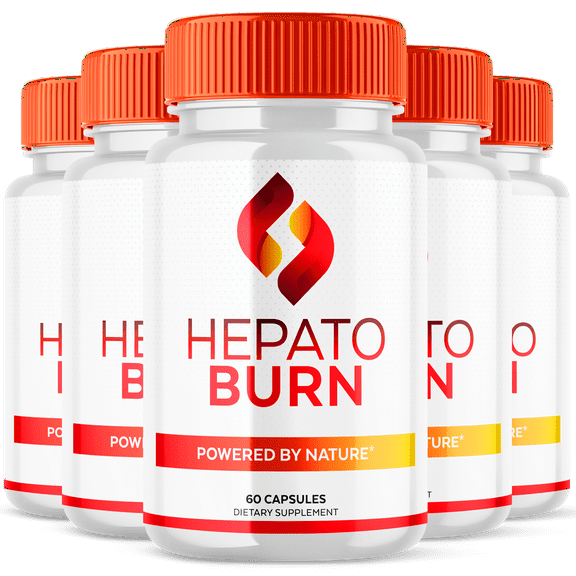 Hepato Burn Advanced Formula Pills Natural Formula Workout Support Supplement 300 Capsules