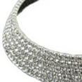 thumbnail image 7 of ievspot 1 Pcs Rhinestone Necklace Jewelry Silver Crystal Wide Choker Necklace Sparkly Collar Necklaces Prom for Women, 7 of 7