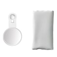 thumbnail image 4 of Milaget Selfie Reflector Mirror Portable Phone Accessory Compact Rear Selfie Clip Mirror White, 4 of 9