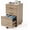 Oak, variant on VINGLI 3-Drawer File Cabinet with Lock, Wood Rolling Filing Cabinets for Home Office, Mobile Printer Stand, Under Desk File Organizer for Letter Sized Files, 26" H(Caster Included), Oak