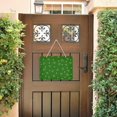 thumbnail image 5 of SKYSONIC St. Patrick's Day Clover Welcome Sign Front Door Decor Wall Hanging Plaque Rectangular Door Hanging Sign Porch Decorations for Home Outdoor Indoor Holiday, 5 of 6