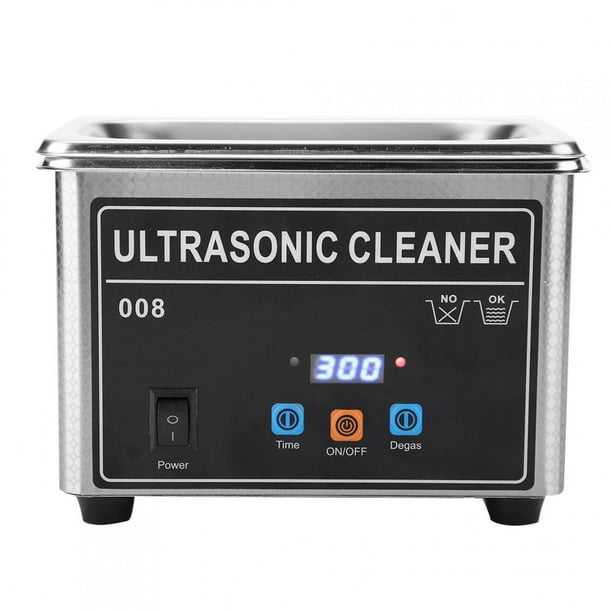 Tina Ultrasonica, Máquina De Limpieza Digital De Alta Frecuencia, Limpiador De Revestimiento De Acero Inoxidable Inteligente Para Gafas De Reloj De Joyería Dientes Falsos Y Lentes Ecomeon no