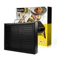 thumbnail image 4 of End-of-year Cleanrance! Morpilot Portable Charcoal Grill Lightweight Folding BBQ Tools for Outdoor Cooking Camping Hiking Picnics Silver, 4 of 10