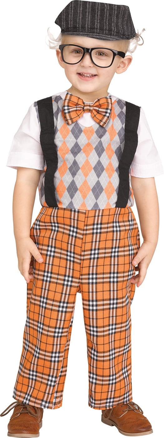 Lil Grampy Boys Toddler Old Man Grandpa Halloween Costume