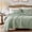Paisley-sage Green-King, variant on Beige Paisley Cotton Quilt Queen Size Bedding Sets With 2 Pillow Shams Boho Floral Lightweight Farmhouse Country Vintage Soft Bedspread Shabby Chic Coverlet For All Season 3 Pieces