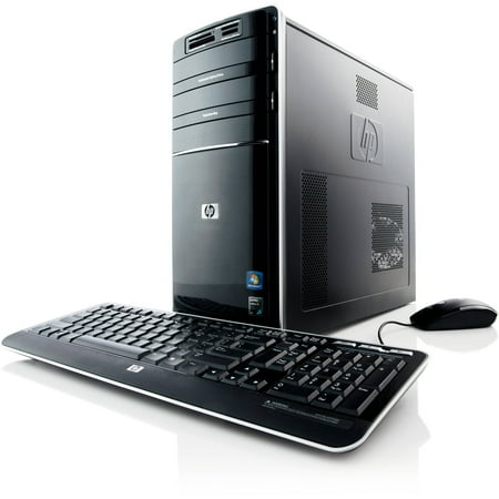 HP Black Pavilion p6653w Desktop PC with AMD Athlon II 250 Processor, Windows 7 Home Premium