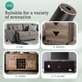 thumbnail image 5 of 4PCS Couch Legs, Heavy Duty Furniture Legs, Round Tapered Table Replacement Legs with M8 Hanger Bolts for Chair Sofa Dresser Cabinet Loveseats Ottoman Bed Cabinets, 58mm*100mm(M10), 5 of 8