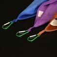 thumbnail image 5 of Fishing Towels With Carabiner Clip Soft non-stick thickening Outdoors Sports Wipe Hands Climbing Hiking Running Towel Random Col, 5 of 6