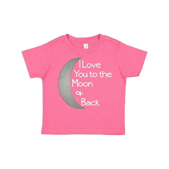 Inktastic I Love You to the Moon & Back. Boys or Girls Toddler T-Shirt