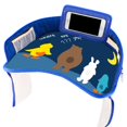 thumbnail image 5 of Baby Kids Snack & Play Travel Tray, Baby Kids Multi-function Car Seat Travel Tray With Pockets iPad Phone Holder - Portable Car Drawing Board Table for Baby Kids Design, 5 of 6