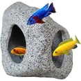 thumbnail image 2 of HLONK Aquarium Hideaway Rock Cave  Add a Natural Touch to Your Fish Tank with Decorative Rocks!, 2 of 6