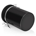 thumbnail image 3 of WALFRONT Coffee Container Large Airtight Stainless Steel Black Kitchen Sotrage Canister for Coffee, 3 of 8