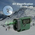 thumbnail image 5 of Huepar Laser Rangefinder 1000 Yards 6x Sports Laser Distance Measure for Hunting, Bow, Archery, Golf, 5 of 9