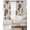 Red, variant on Abstract Geometric Blackout Curtains 96 Inch Length 2 Panels Set, Farmhouse Vintage Polka Dot Red Brown Full Shading Curtains for Windows, Blackout Curtains for Bedroom Living Room 52"x96"