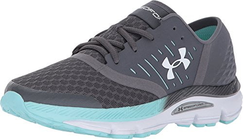 blue and gray under armour shoes