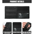 thumbnail image 5 of Car Sun Visor Organizer Auto Interior Accessories Pocket Organizer - Car Truck SUV Storage Pouch Holder, 5 of 8