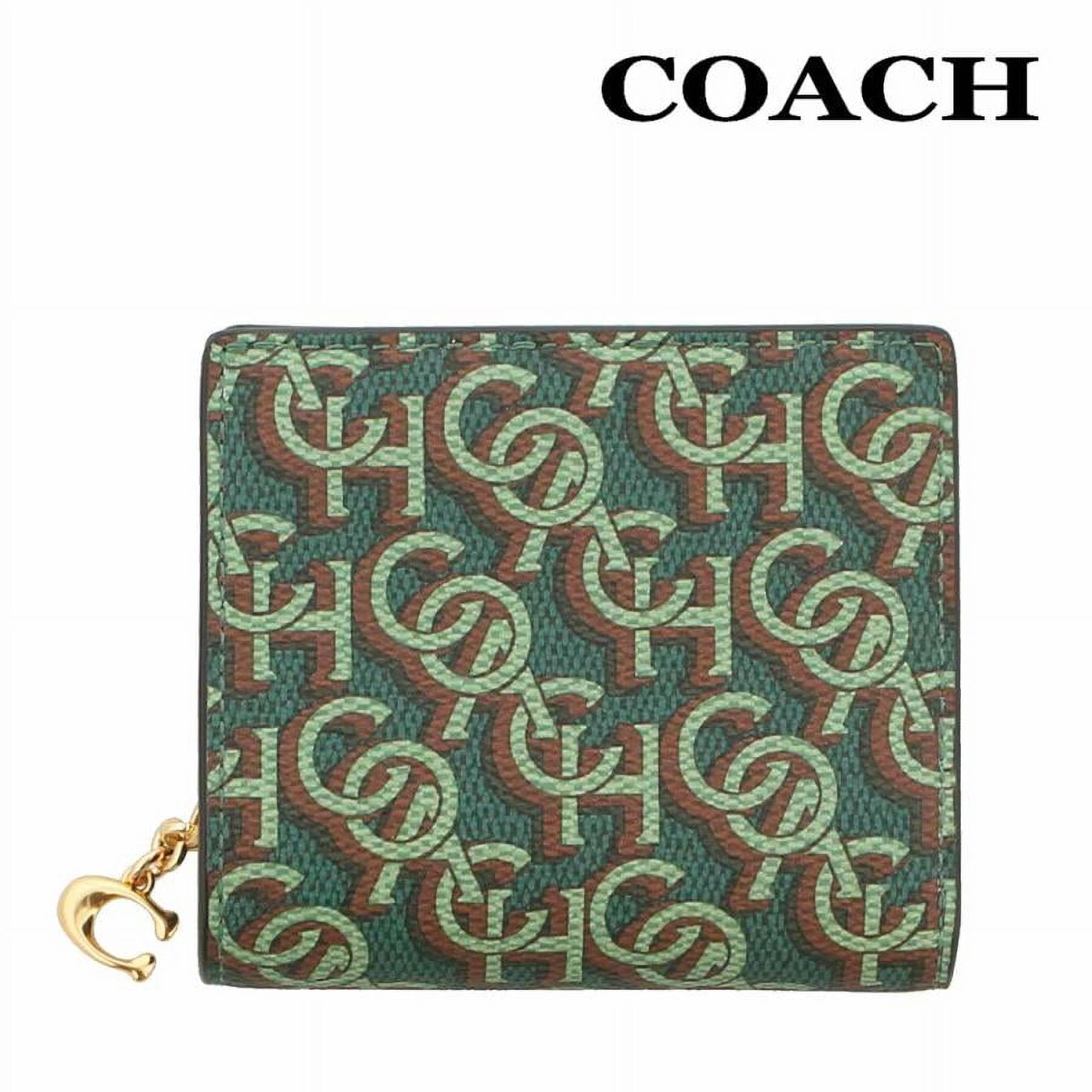 Coach wallet monogram sale