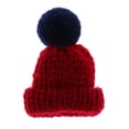 thumbnail image 2 of Broche de mujer Sunnimix Mini estilo sombrero Vino rojo, 2 of 8