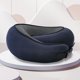 thumbnail image 4 of Almohada De Cuello Almohada para el cuello de avión, cómoda almohada de espuma viscoelástica para coche para oficina de avión (azul marino), 4 of 7