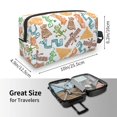 thumbnail image 4 of Goofa Simple Drawing Printed Toiletry Bag with Handle,Large Capacity Travel Makeup Cosmetic Bag for Women, Carry on Airport Airline Compliant Bag, 4 of 9