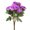 Purple, variant on Enova Home 7 Heads 20" Tall Artificial Silk Peony Stem Fake Flowers Bush for Home Office Garden Decoration (Purple)