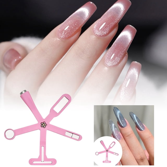 Hearth & Gear 6 In 1 Tool Set Strong For Gel Polish Multifunctional Accessories Glitter Powder Nail Design Kids Acrylic Nails Powder Nail Files Natural Nails Nail Polish Remover Varnish Nail Cutter