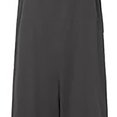 thumbnail image 3 of Women Loose Jumpsuit Wide Leg Casual Button Suspender Jumpsuit Sleeveless Straps Adjustable Cotton  For Lady For Home ANGGREK Otros, 3 of 7