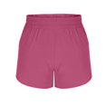 thumbnail image 6 of Running Shorts for Women, Audhol Women's Athletic Shorts High Waisted Running Solid Shorts with Zip Pocket Side Split Short Gym Elastic Workout Pants Athletic Shorts for Women Hot Pink L, 6 of 7