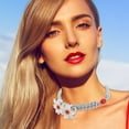 thumbnail image 4 of AURARMLET Collar Vintage Con Imitacion Y Floral Doble Para, 4 of 8