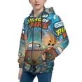 thumbnail image 2 of The Octonauts Youth Sweatshirt 3D Printed Hoodie Activewear Teenager Winter Full-Zip Drawstring Jacket Coats Active Pullover Hooded Blouse For Boys Girls Medium, 2 of 8