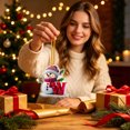 thumbnail image 6 of Mivyn Snowman Christmas Ornaments,3" Personalized Letter Ornaments for Christmas Tree, 2D Initial Ornament, Letter Ornament for DIY Hanging Xmas Decor, Gift for Family Friends, 6 of 8