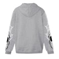 thumbnail image 4 of OIOLOYJM Spider Web Zip Up Hoodies Women Oversized Long Sleeve Halloween Graphic Holiday Casual Hooded Jackets Y2K Fashion Spooky Party Going Out Streetwear with Pockets, 4 of 4
