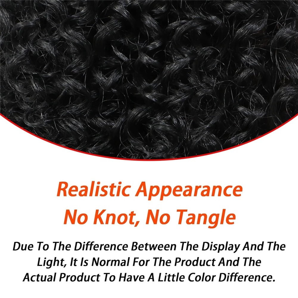 10 Inch Synthetic Drawstring Ponytail Hairpieces Natural Black Afro Kinky Curly Ponytail Hair Extension for Black Women