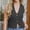Black, variant on Tunic Tops for Women Summer Solid Color Sleeveless Tank Tops Lightweight Loose Fit Standard Straps Shirts Basic Clothing