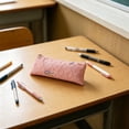 thumbnail image 5 of Rourlinge Pencil Pouch, Cloth Makeup Brush Bag, Multi Purpose Small Storage Organizer for Home Office Travel, 5 of 7