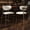 Beige, variant on Set of 2 Modern Counter Height Bar Stools, Upholstered Kitchen Island Chairs with Metal Legs for Dining Room, Cafe and Bar, Beige