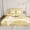 Gold Tone, variant on REGALWOVEN 3Pcs Satin Duvet Cover Set with 2 Pillowcases, Pink Twin