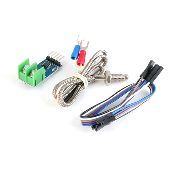 Treedix MAX6675 Module Temperature Sensor with K-Type Thermocouple DC 3-5V Temperature Measurement 0¡«1024 ¡æ Compatible with Arduino
