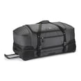 thumbnail image 1 of High Sierra Fairlead 34 Inch Drop Bottom Portable Wheeled Rolling Polyester Duffel Travel Bag with Recessed Telescoping Handle, Mercury, 1 of 12